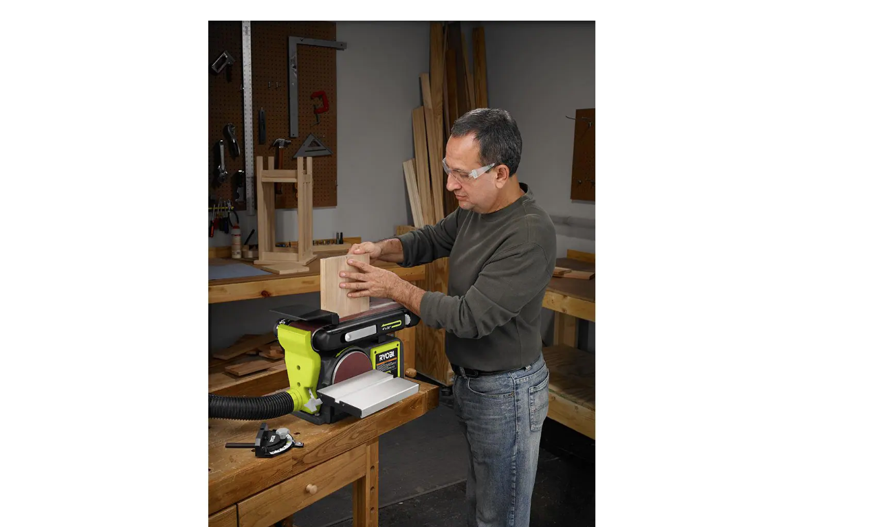 RYOBI BD4601G 4 in x 36 in. Belt and 6 in. Disc Sander