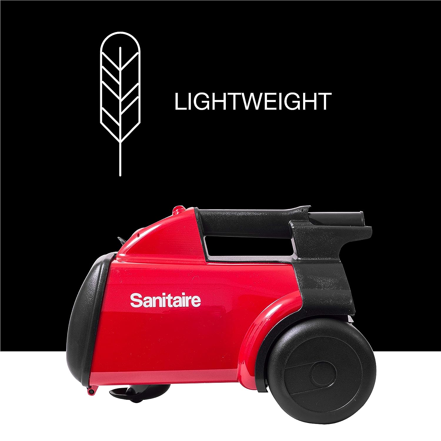 Sanitaire SC3683D Canister Vacuum. Red 19.2 x 17.75 x 11.3 inches