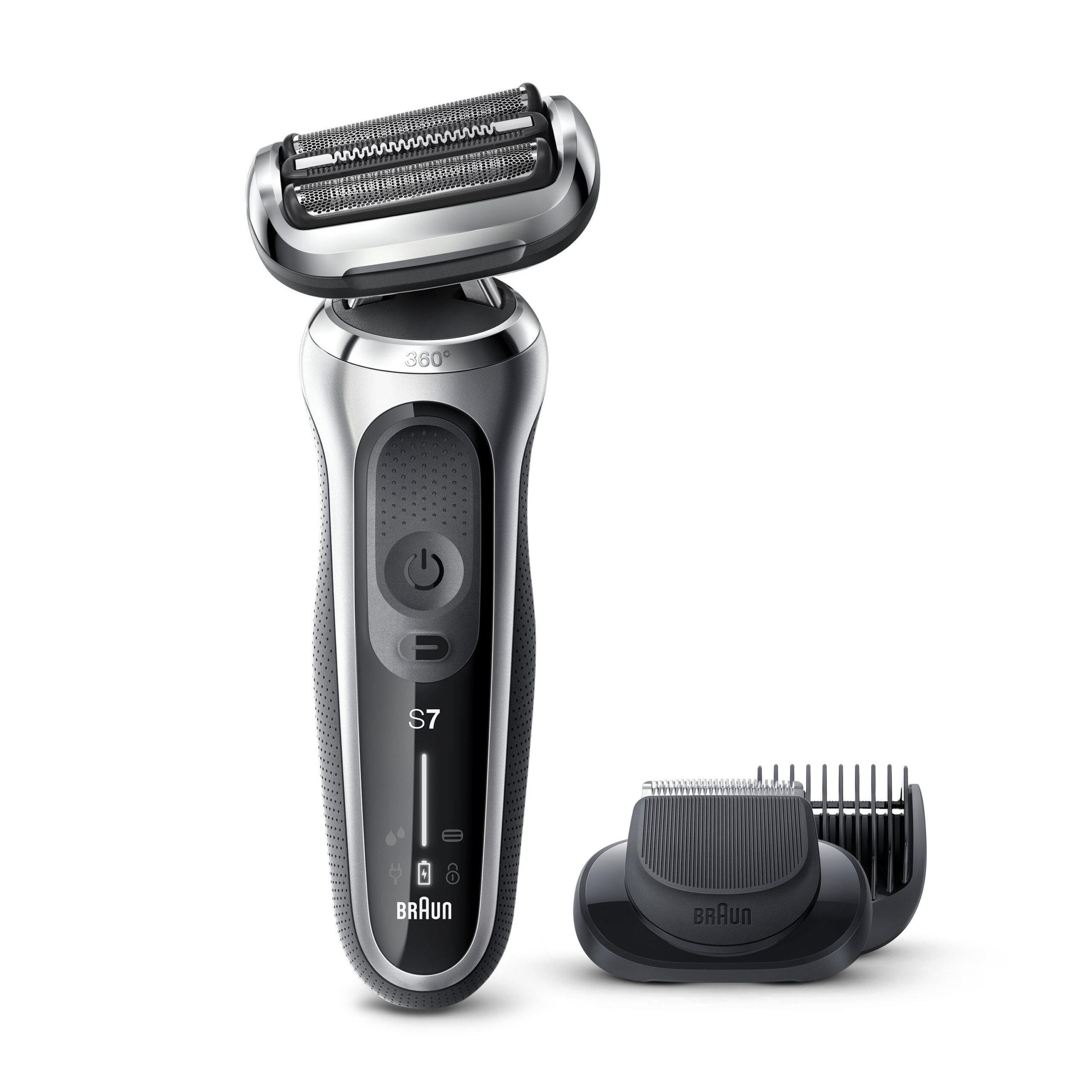Braun Series 7 7025s Men-s Flex Electric Razor with Beard Trimmer