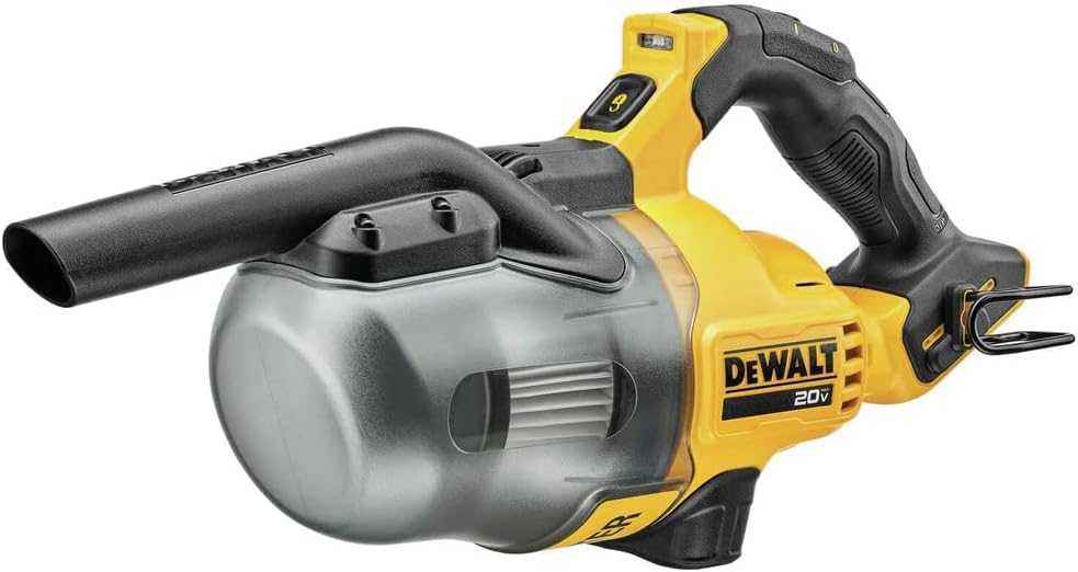DEWALT 20V Vacuum. Cordless Handheld Vacuum. HEPA. Battery Not Included (DCV501HB). Yellow