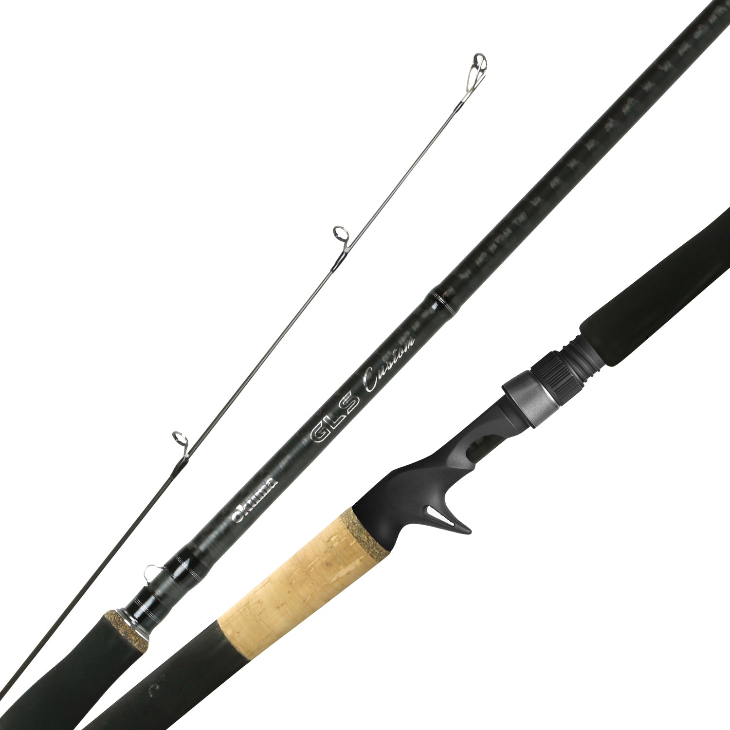 Okuma GLS-S-962ML Great Lakes Steelhead Custom Spinning Rod length 9-6. line wgt 6-12lb. lure wgt 1/4-1/2. 2pc