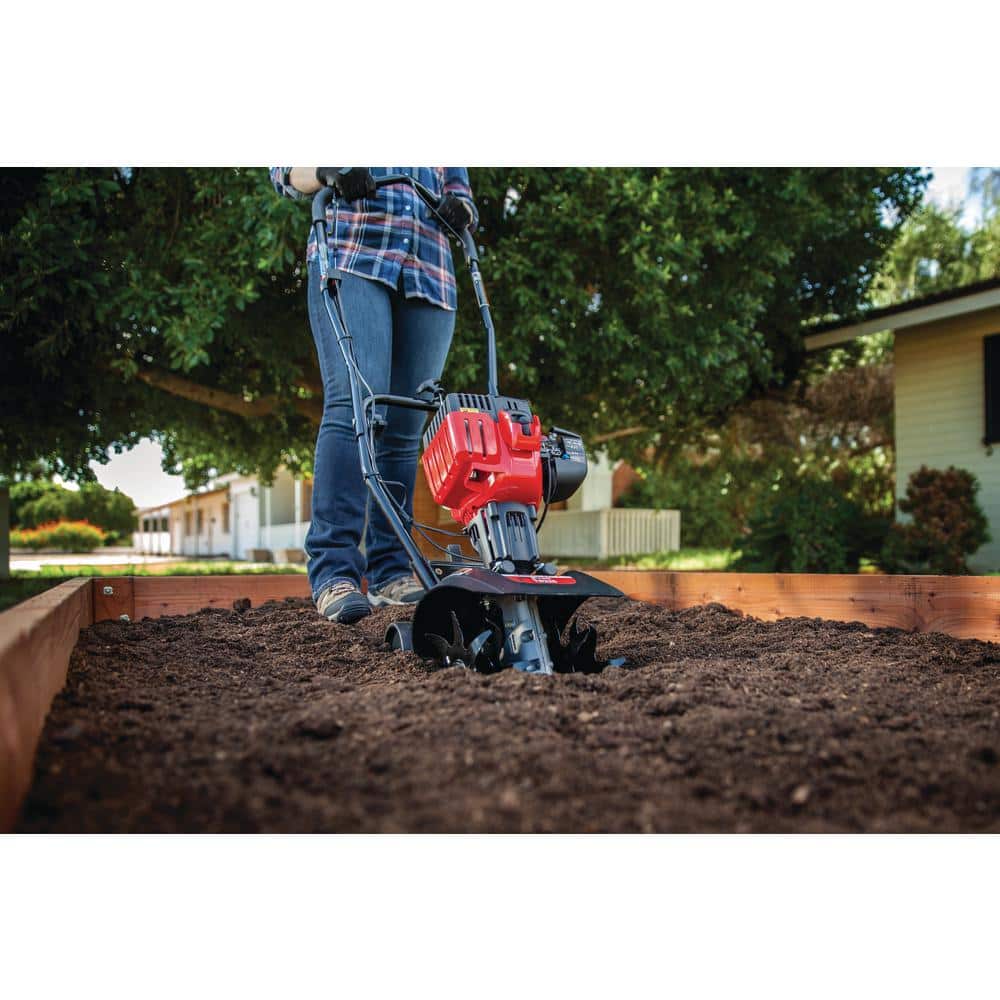 Troy-Bilt TB225 9 in. 25cc 2-Cycle Gas Cultivator with SpringAssist Starting Technology