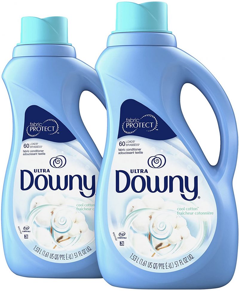Downy Ultra Liquid Laundry Fabric Softener. 120 Total Loads. 2 Pack