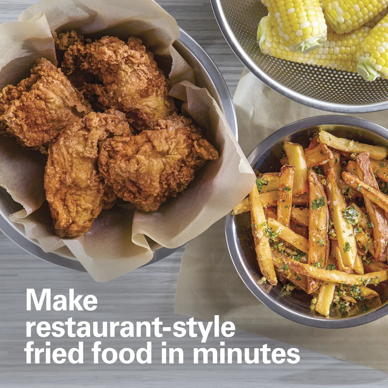 Hamilton Beach 35042 5 Qt. Stainless Steel Deep Fryer