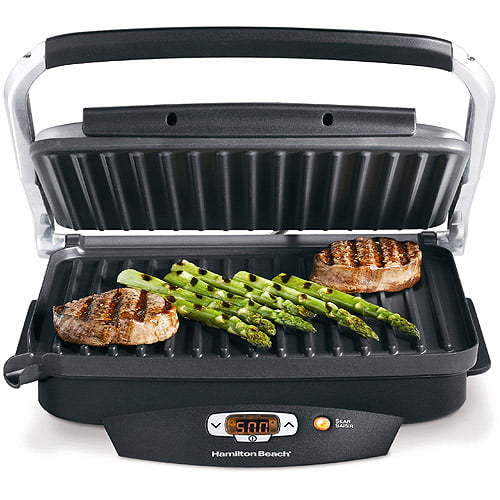 Hamilton Beach Steak Lovers Grill. 100 sq in. Black. Model 25331