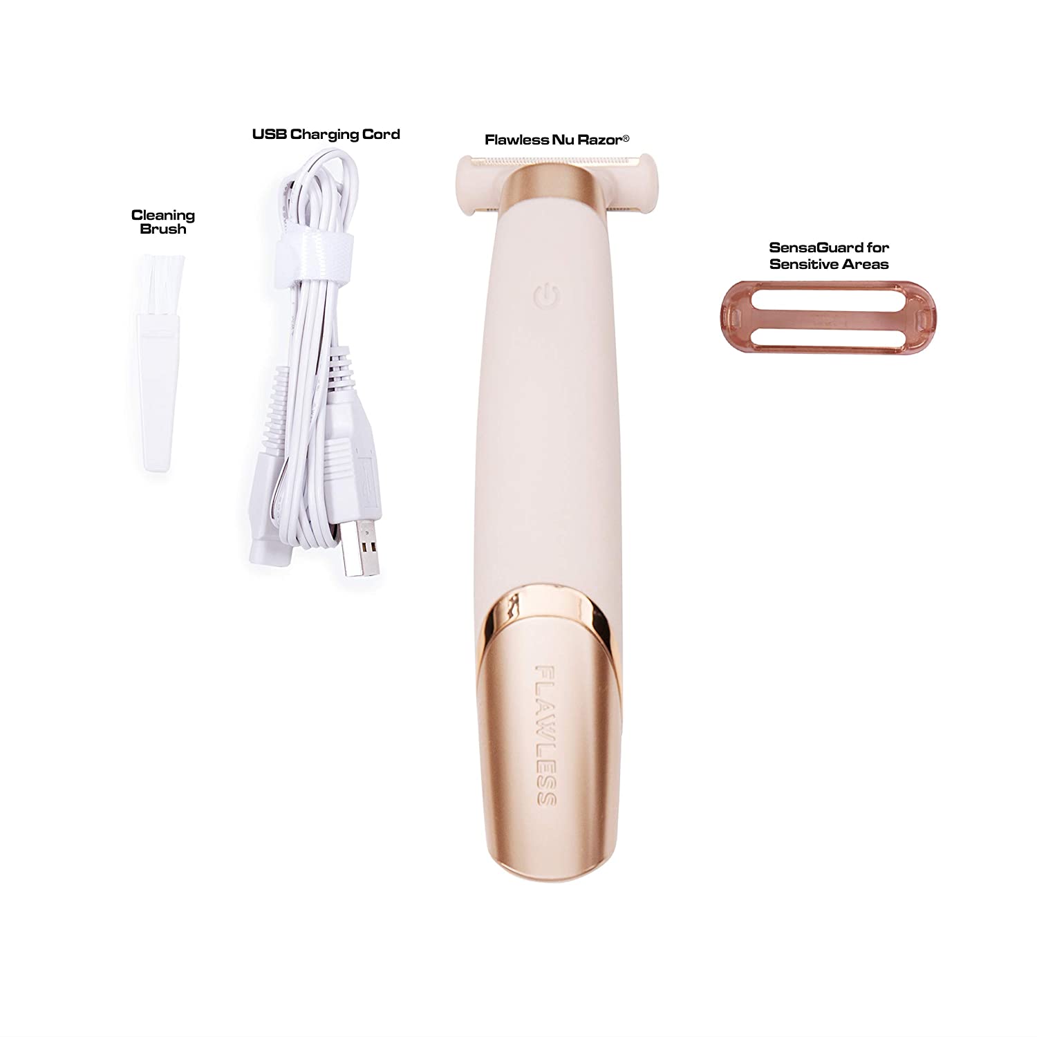 Finishing Touch Flawless Nu Razor. Rechargeable Cordless Electric Razor