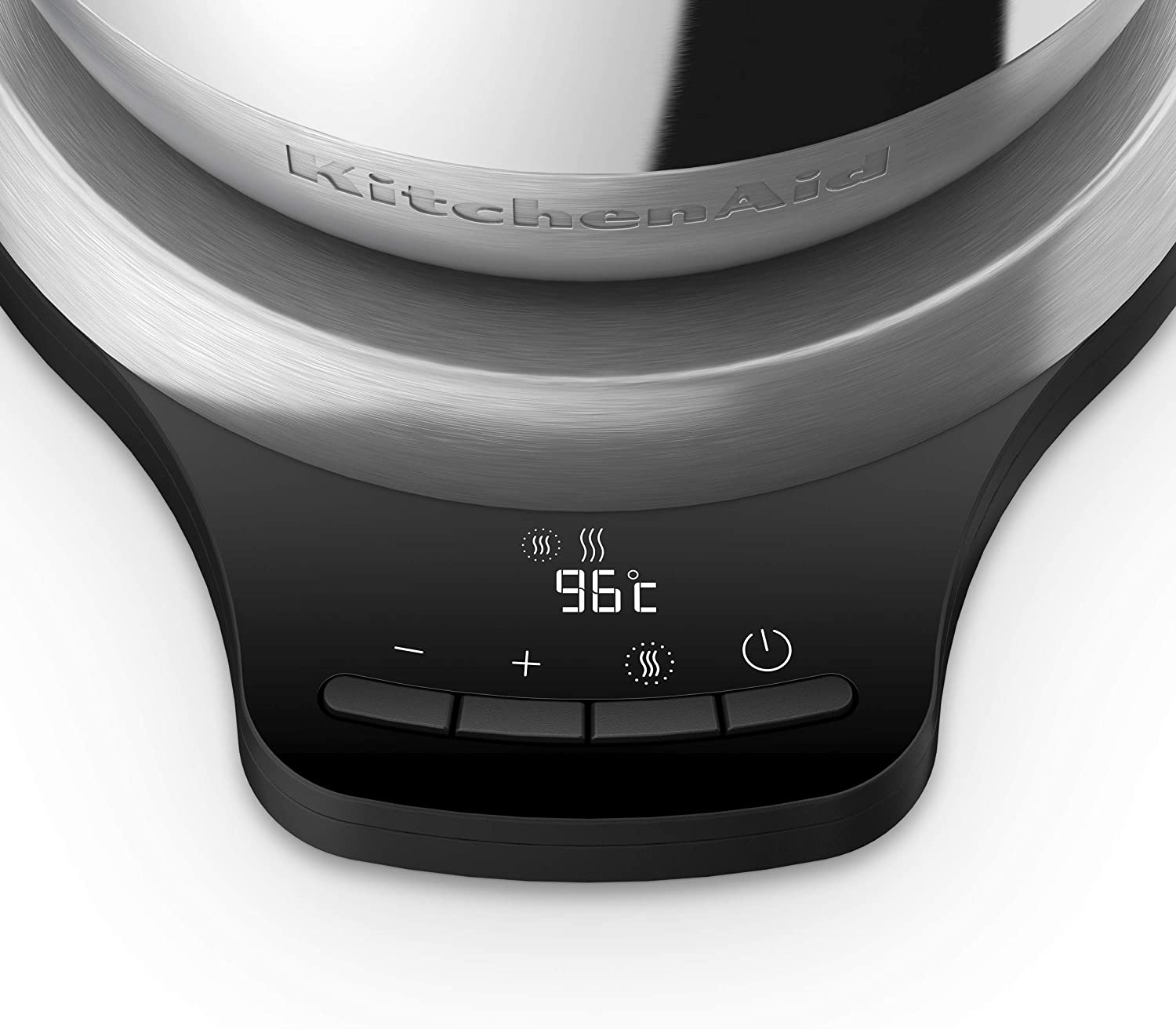 KitchenAid KEK1032SS Precision 4.25-Cup Gooseneck Stainless Steel Electric Kettle with Alarm