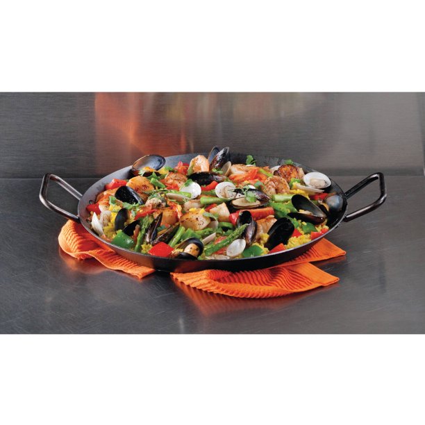 Lodge CRS15 15″ Carbon Steel Skillet with Dual Handles