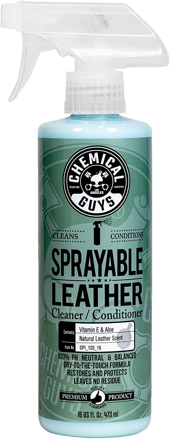 Chemical Guys SPI_ Sprayable Leather Cleaner and Conditioner