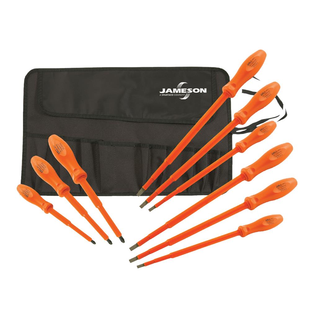 Jameson 9-Piece Insulated Screwdriver Set