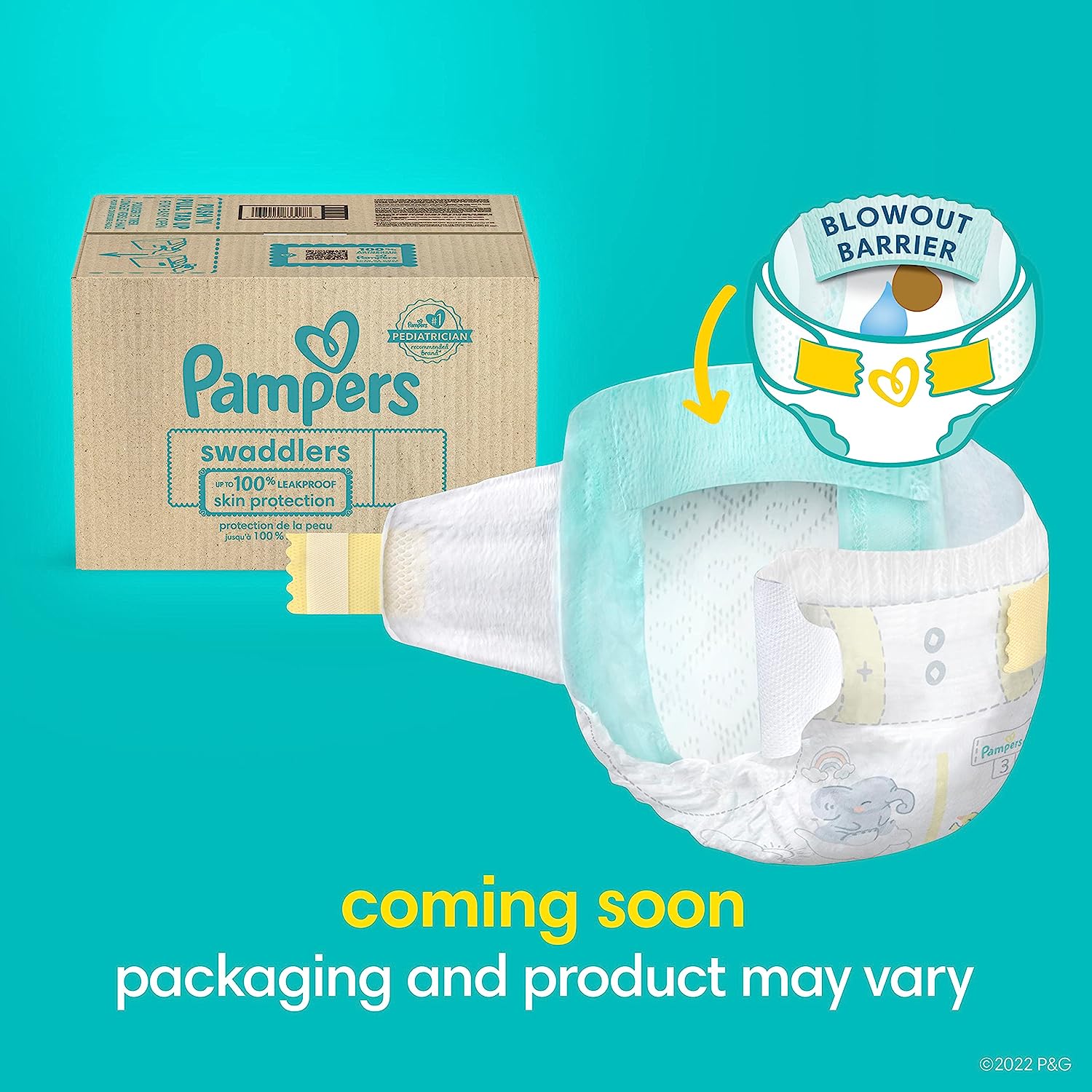 Pampers Swaddlers Newborn Diaper Size 0 140 Count