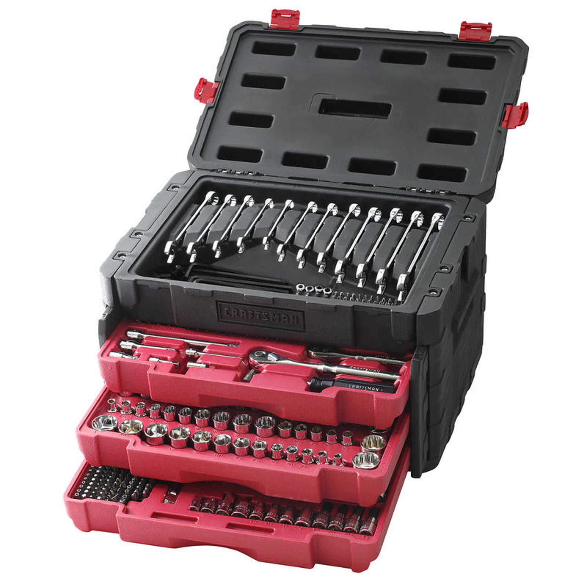 Craftsman 450 Piece Mechanic-s Tool Set With 3 Drawer Case