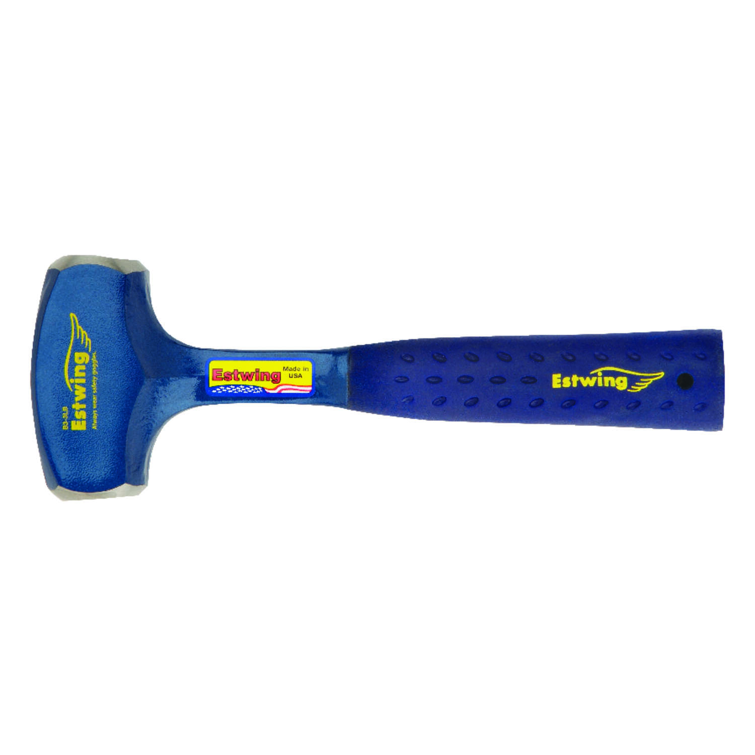 Estwing 3 lb Steel Drilling Hammer 9 in. Steel Handle