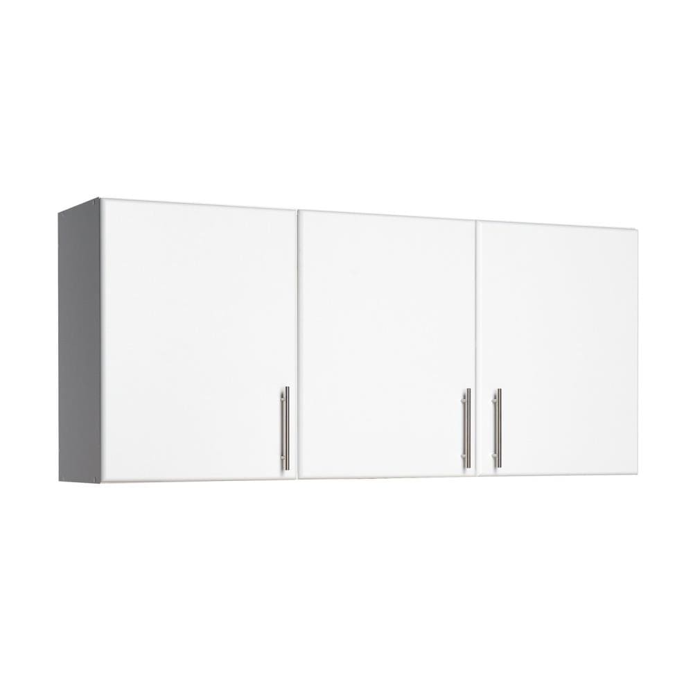 Prepac Elite 54-in W x 24-in H Wood Composite White Wall-mount Utility Storage Cabinet