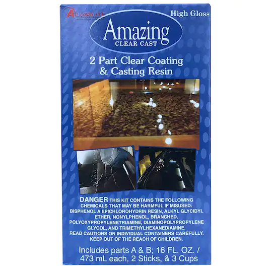 Alumilite Amazing Clear Cast. 32oz.