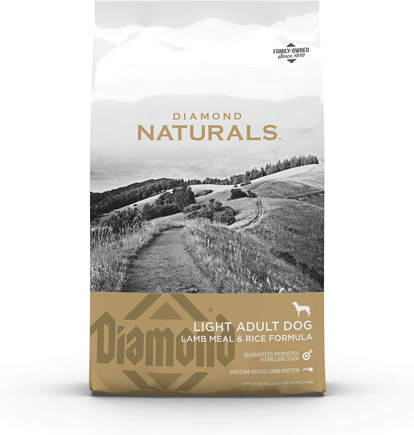 Diamond Naturals Pet Foods Naturals Lite - Lamb & Rice - 30 lb