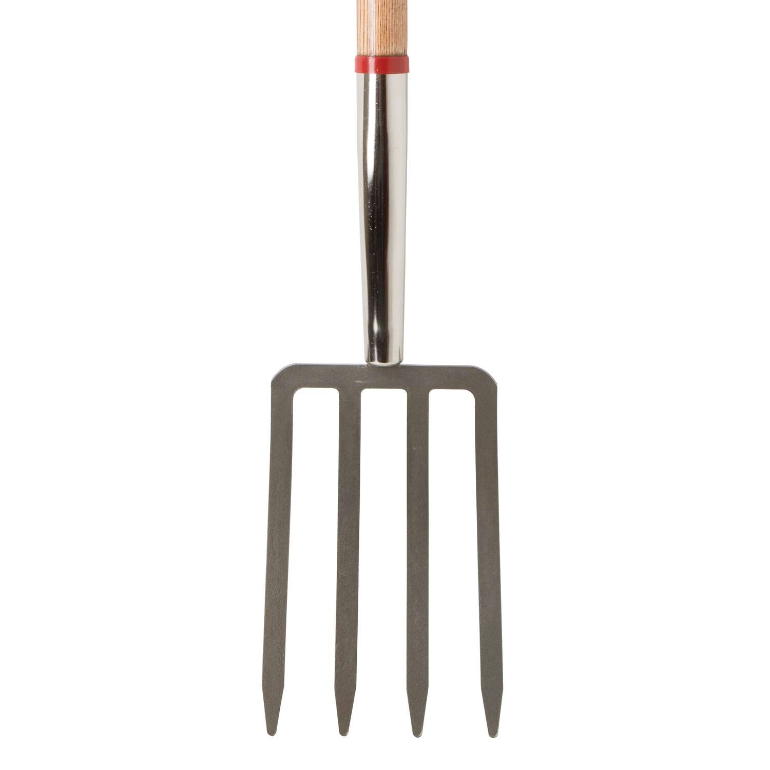 Ace 4 Tine Steel Spading Fork 30 in. Wood Handle