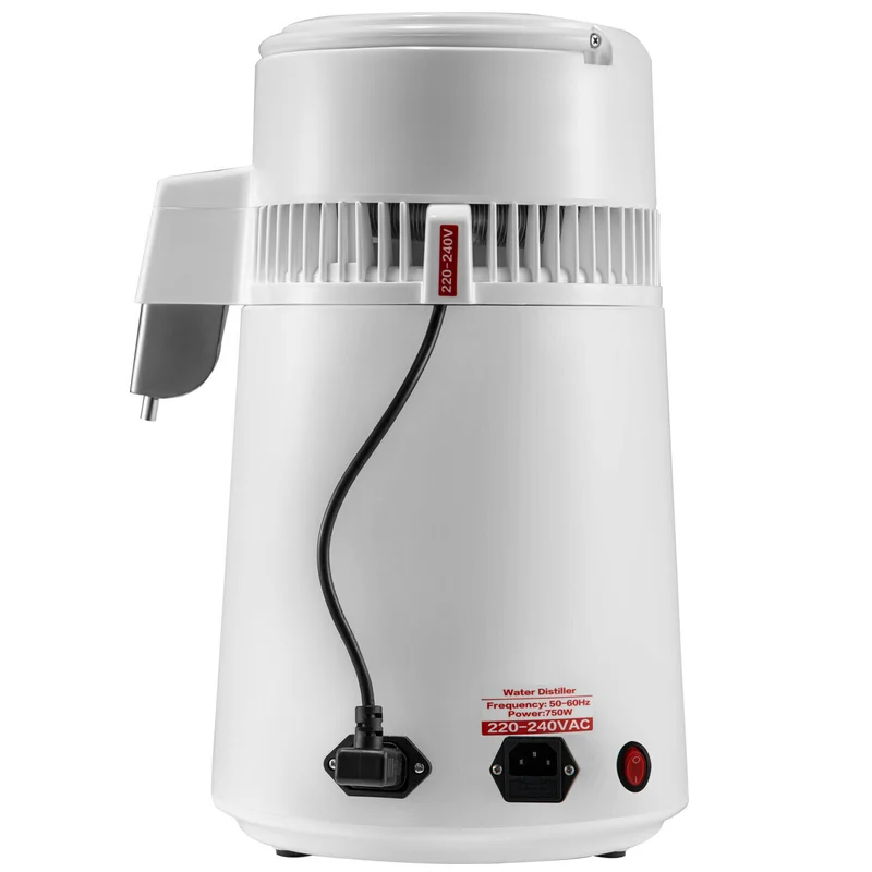 VEVOR 4L Water Distiller Purifier Machine Countertop Stainless Steel Interior