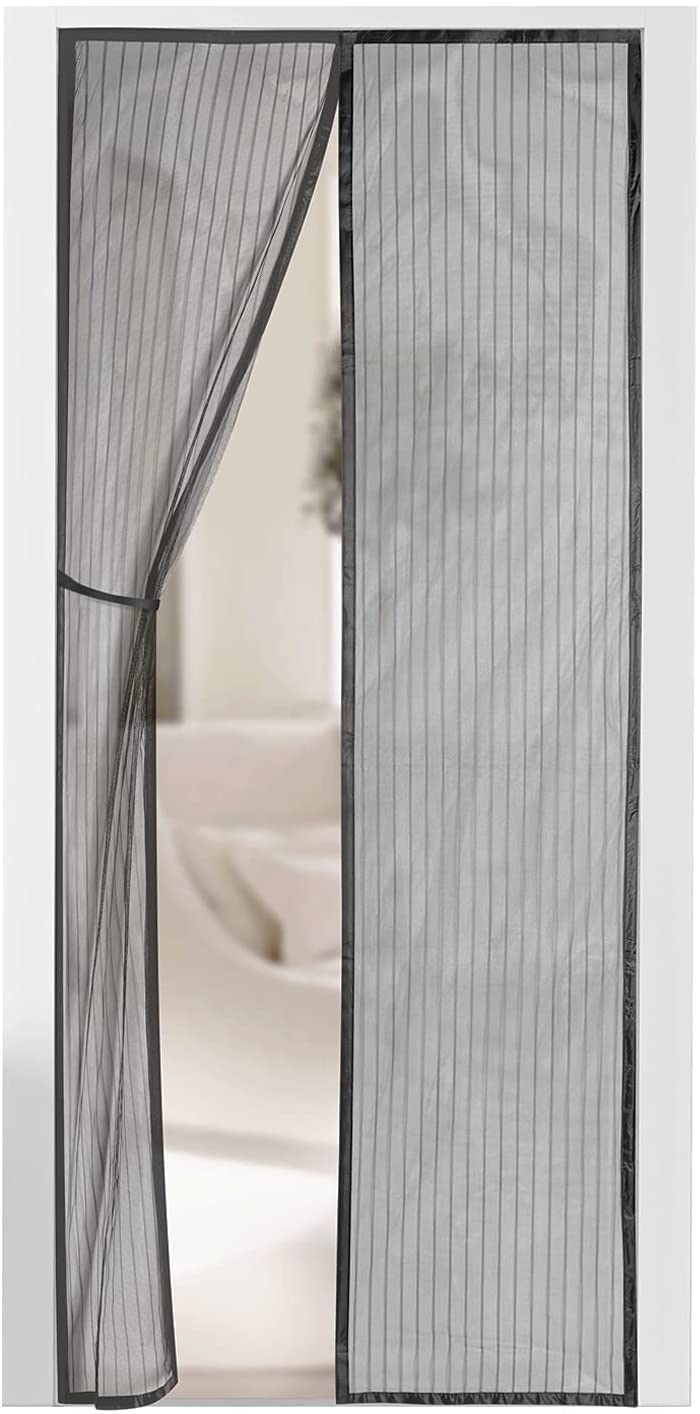Augo Magnetic Screen Door - Patent Pending Keep Open Feature - 38″ x 83″