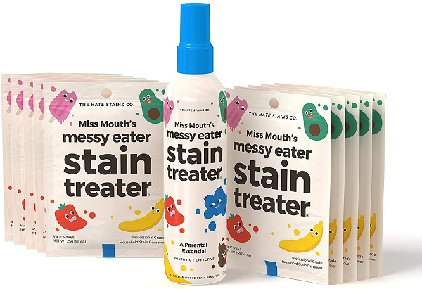 Miss Mouth's Messy Eater Non-Toxic Baby and Kids Stain Remover for Clothing