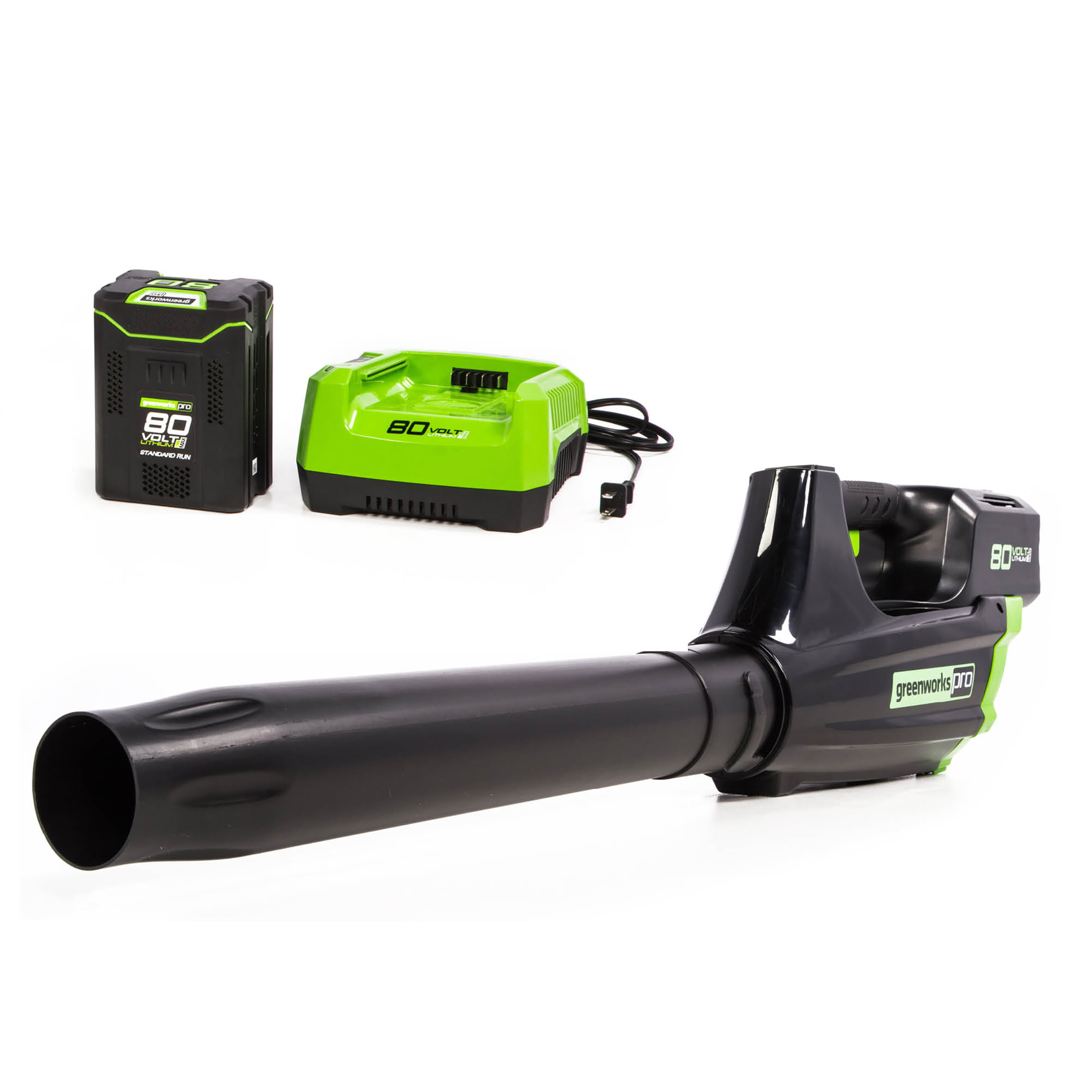 Greenworks 12 Amp 375 CFM Corded Electric Leaf Blower/Mulcher/Vacuum. 24022