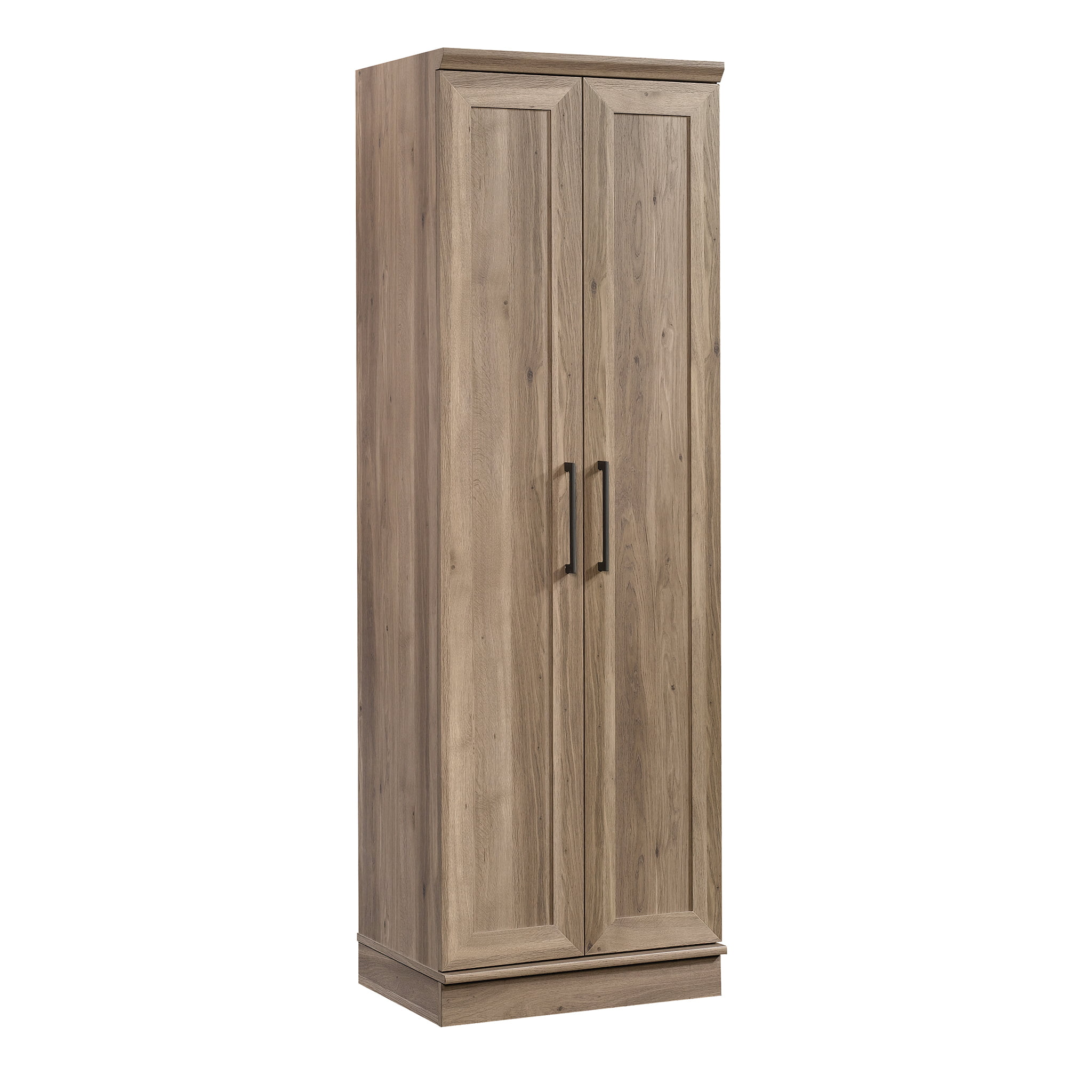 Sauder HomePlus 2-Door Storage Cabinet. Salt Oak Finish