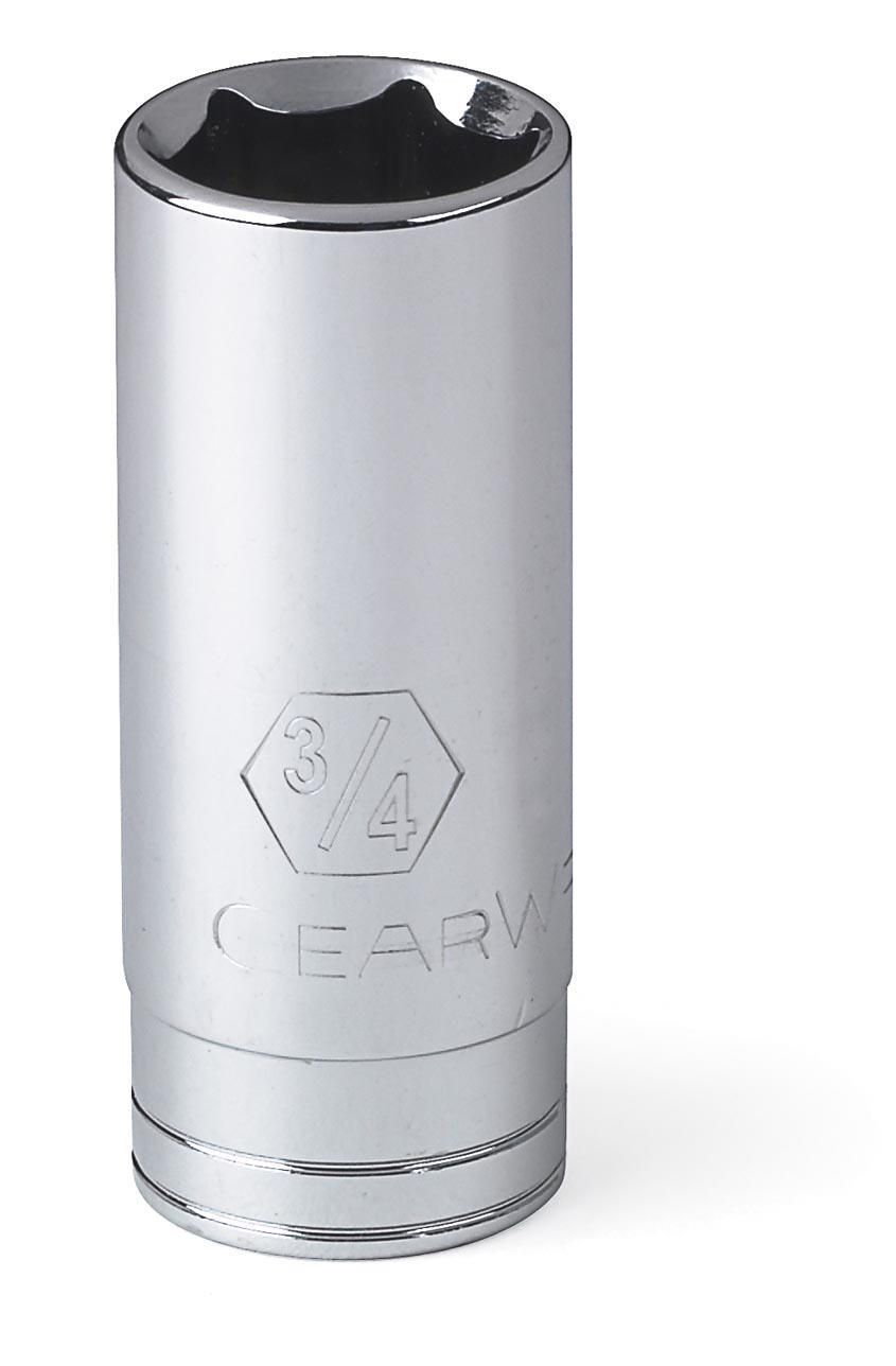 GEARWRENCH 27-Piece Standard (SAE) 1/2-in Drive 6-point Set Shallow/Deep Socket Set