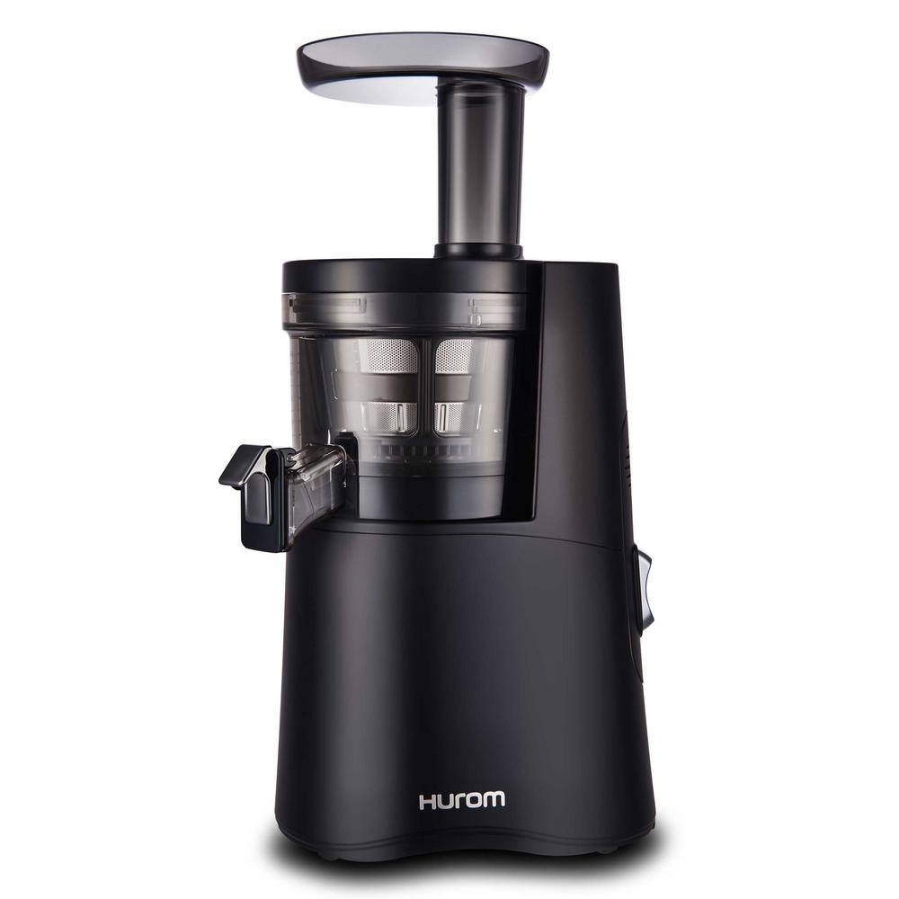 Hurom  H-AA 16.9 fl. oz. Matte Black Slow Juicer with Slow Squeeze Technology