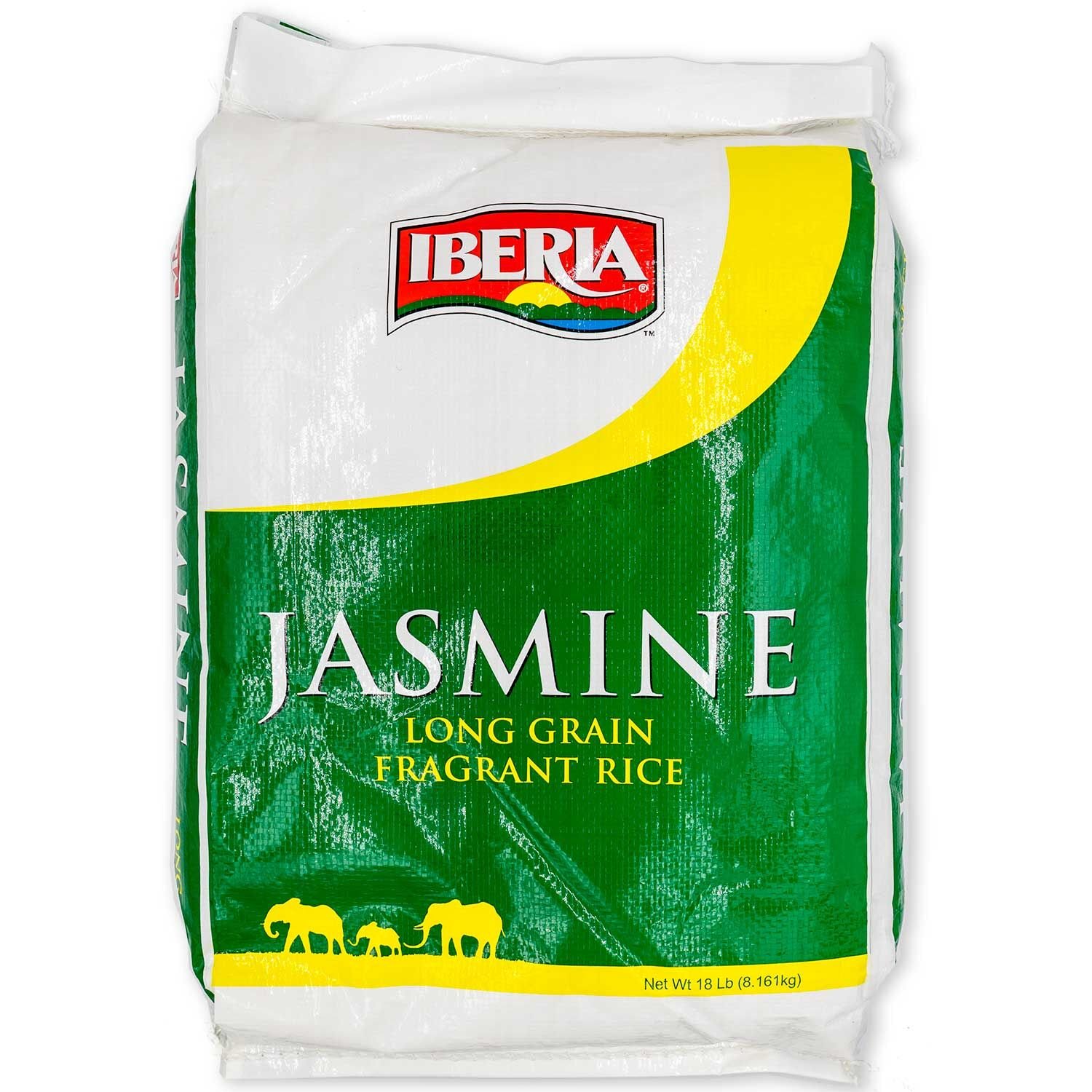 Iberia Jasmine Long Grain Fragrant Rice. 18 Pounds