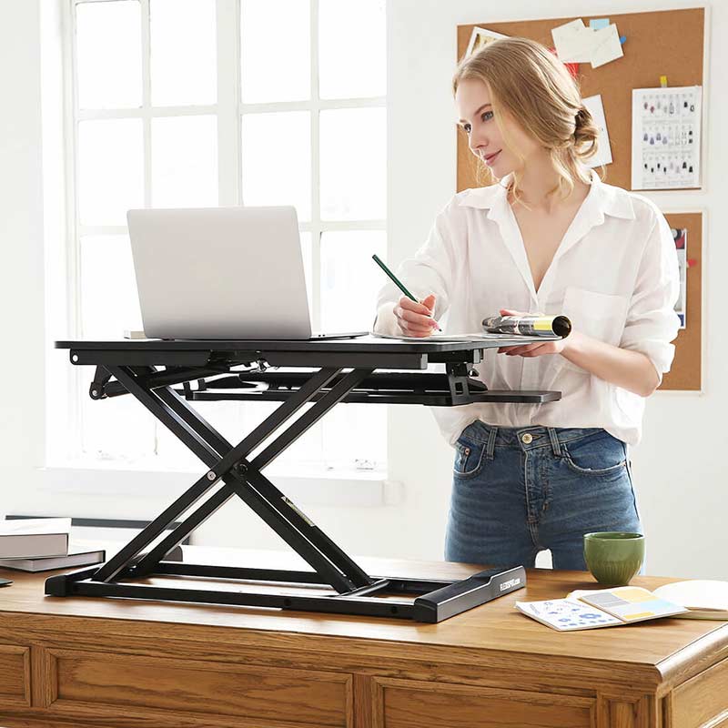 Flexispot AlcoveRiser Standing Desk Converters M7 - 36″ conrner