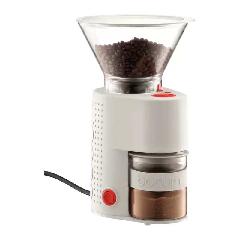 bodum Bistro Burr Coffee Grinder. 1 EA. White