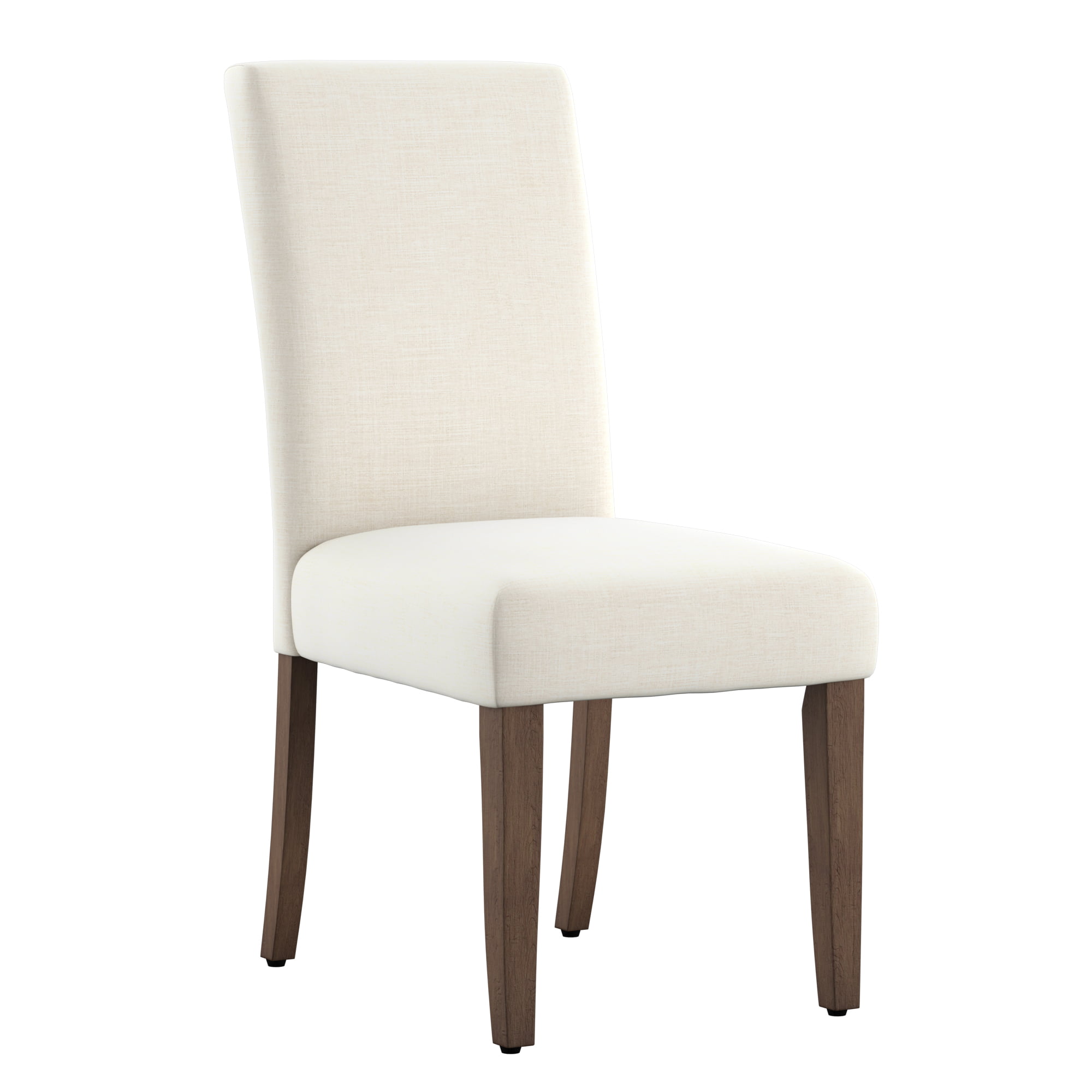 Weston Home Josephine Linen Parsons Dining Chairs. Set of 2. Beige