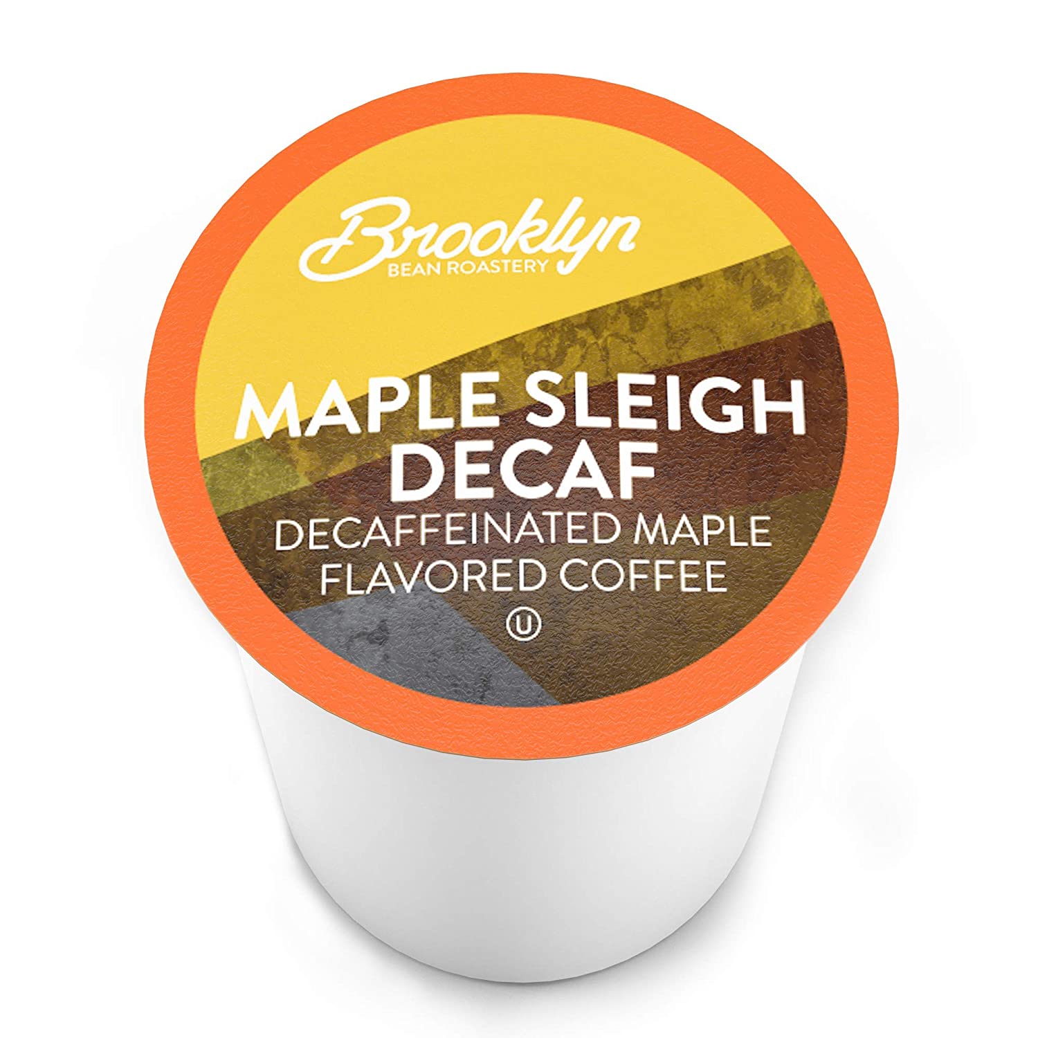 Brooklyn Beans Coffee Pods. Maple Sleigh Decaf. Compatible with 2.0 Keurig Coffee Pods K Cup Brewers. 40 Count