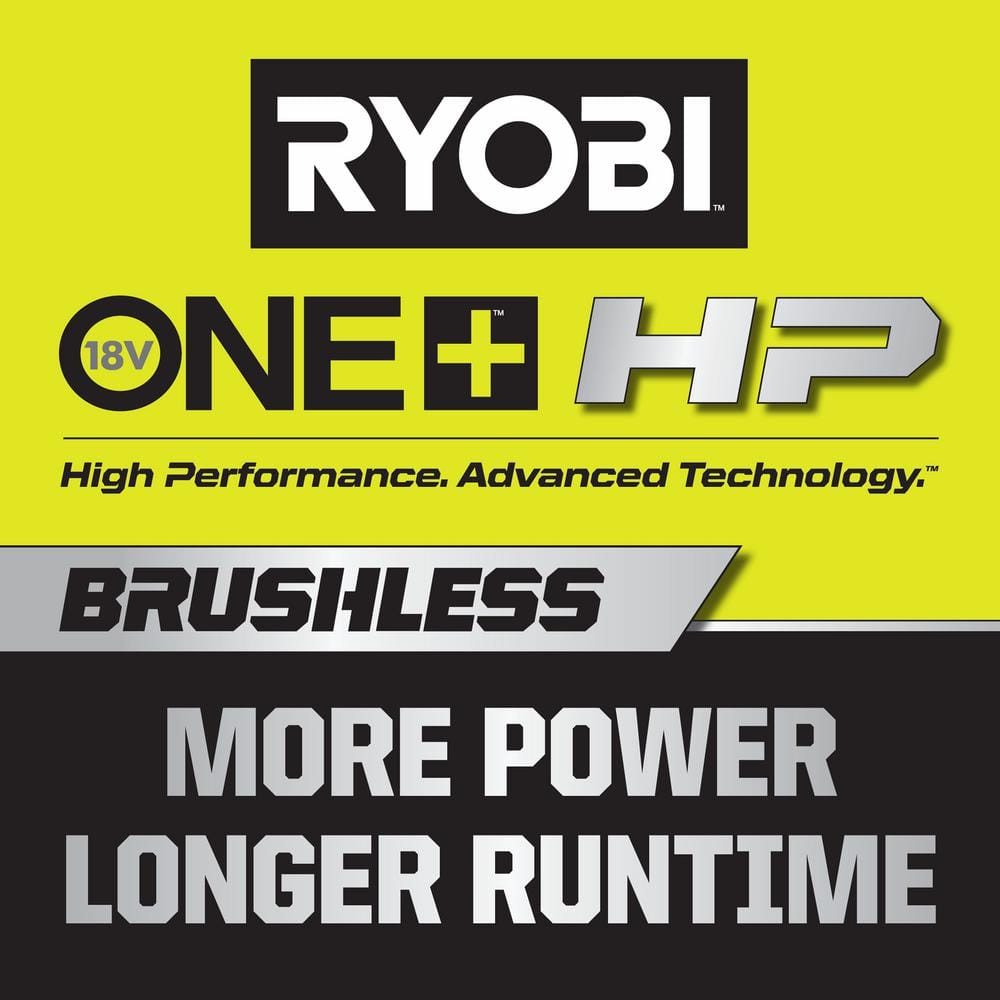 RYOBI P2508BTL-CMB1 ONE+ HP 18V Brushless Whisper Series 8 in. Cordless Battery Pole Saw (Tool Only) with Extra Chain & Bar and Chain Oil