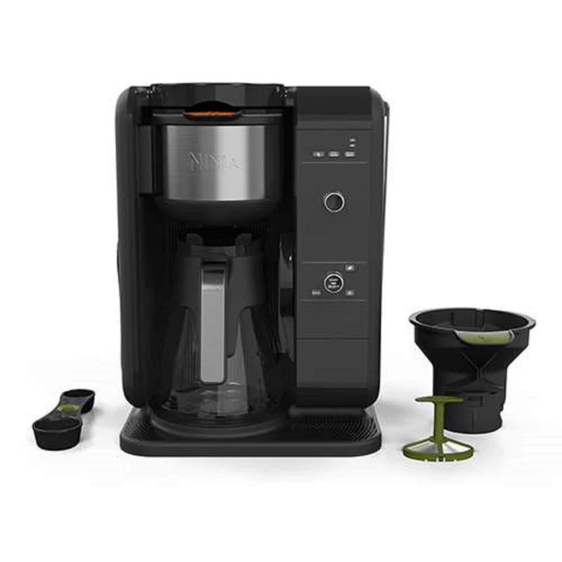 Ninja CP301 Hot and Cold Brewed System Auto-iQ Tea and Coffee Maker with 6 Brew Sizes. 5 Brew Styles. Frother. Coffee & Tea Baskets with Glass Carafe
