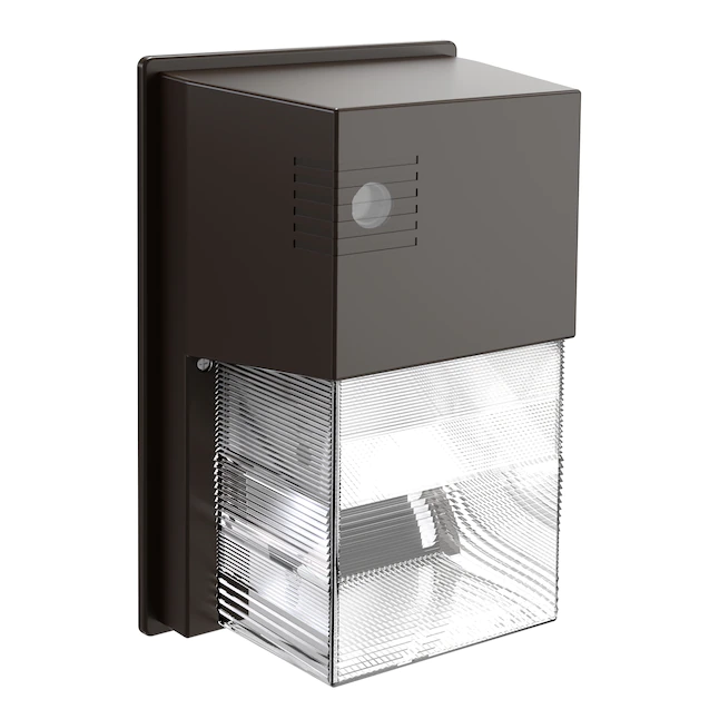 Lithonia Lighting  2100-Lumen 18-Watt Bronze Hardwired LED Outdoor Wall Pack Light