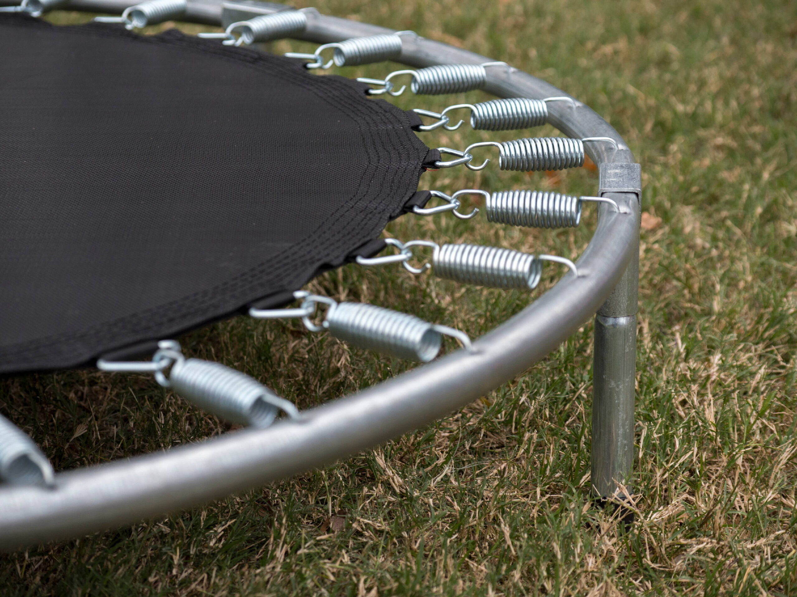 JumpKing Trampoline 4-Foot Bouncer for Kids. Blue Sport Balls