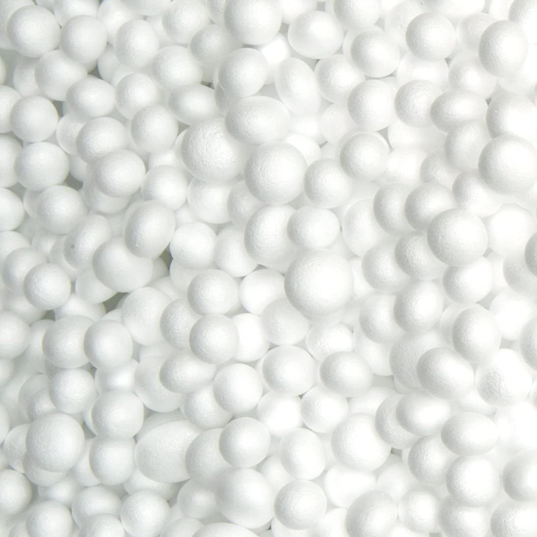 Big Joe Bean Refill 2Pk Polystyrene Beans for Bean Bags or Crafts. 100 Liters per Bag