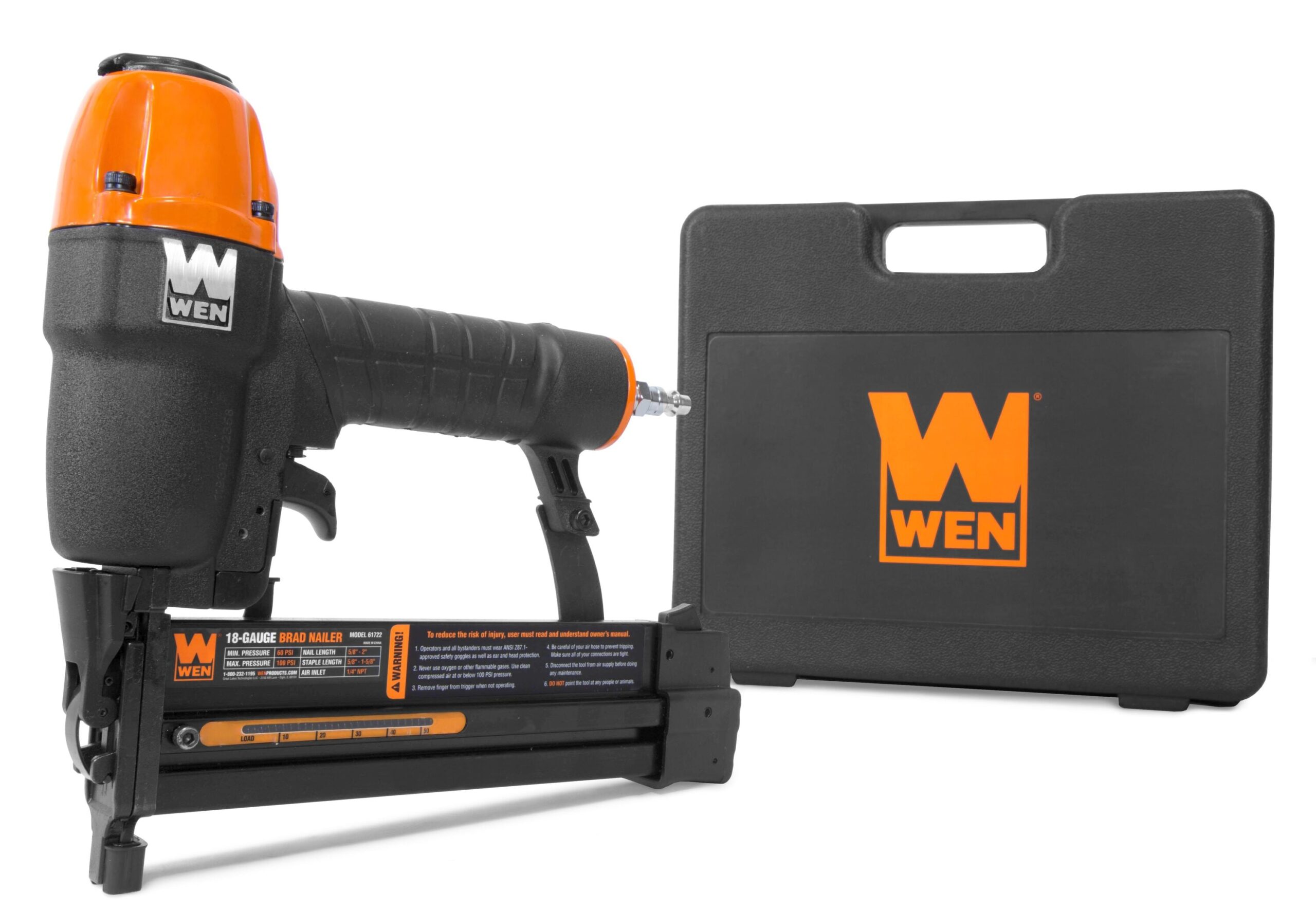 WEN 2-in 18-Gauge Pneumatic Brad Nailer