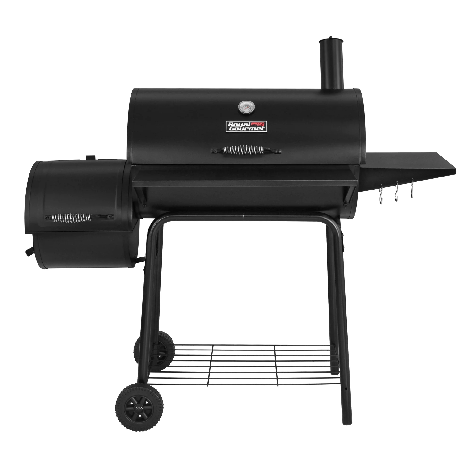 Royal Gourmet 30″ CC1830S Charcoal Grill with Offset Smoker