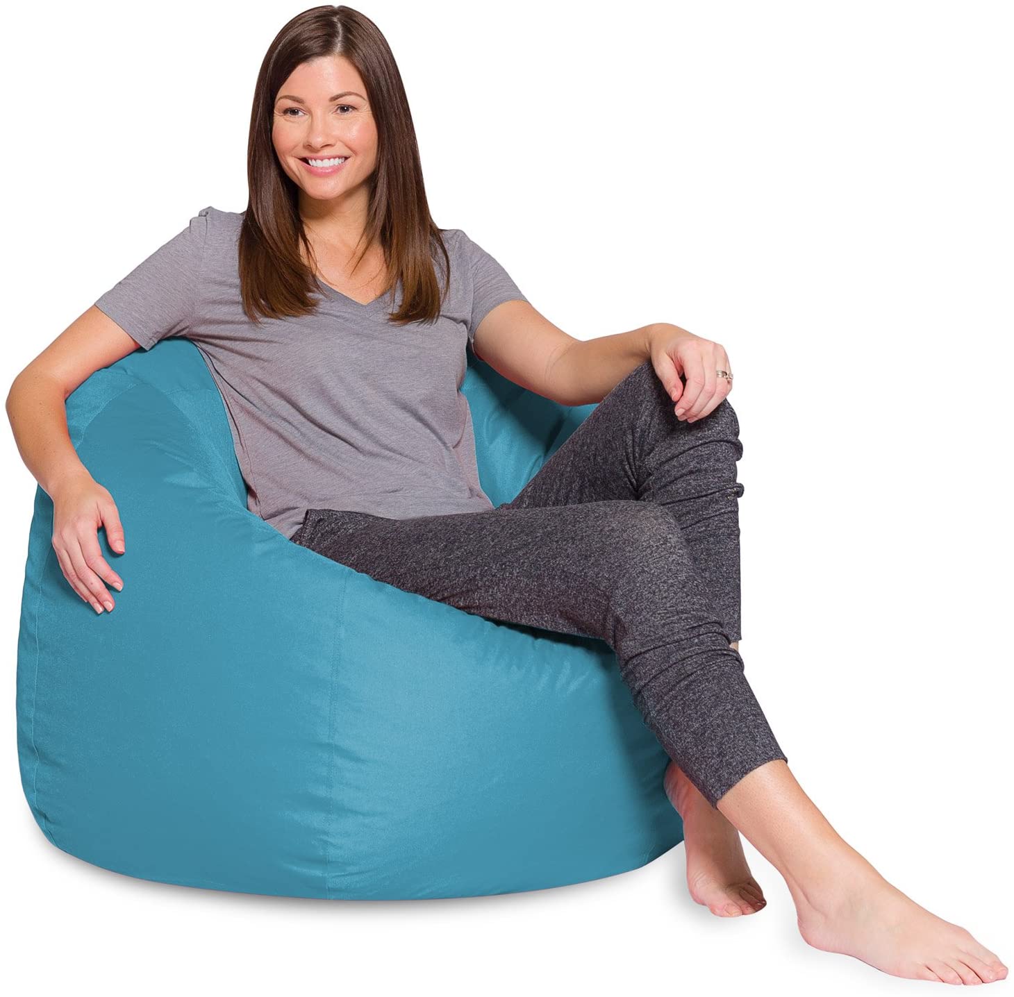 Posh Creations X-Large Bean Bag Chair (Heather Teal)