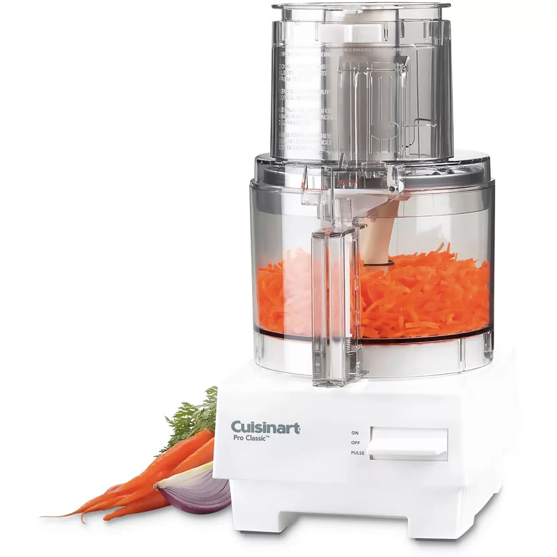 Cuisinart DLC-10SYP1A 7 Cup Food Processor. 600-Watt Motor. White