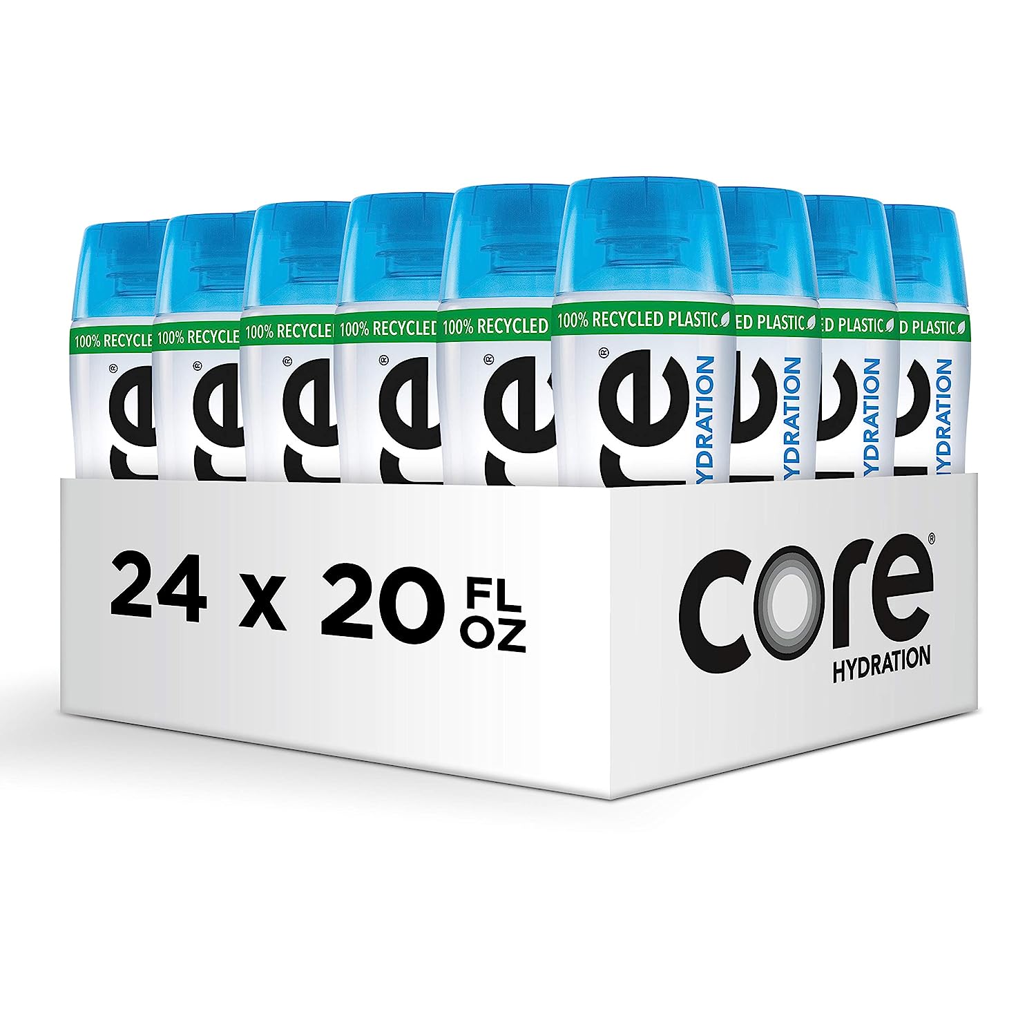 CORE Hydration Perfect 7.4 pH Nutrient Enhanced Water. 20 Ounce (Pack of 24)
