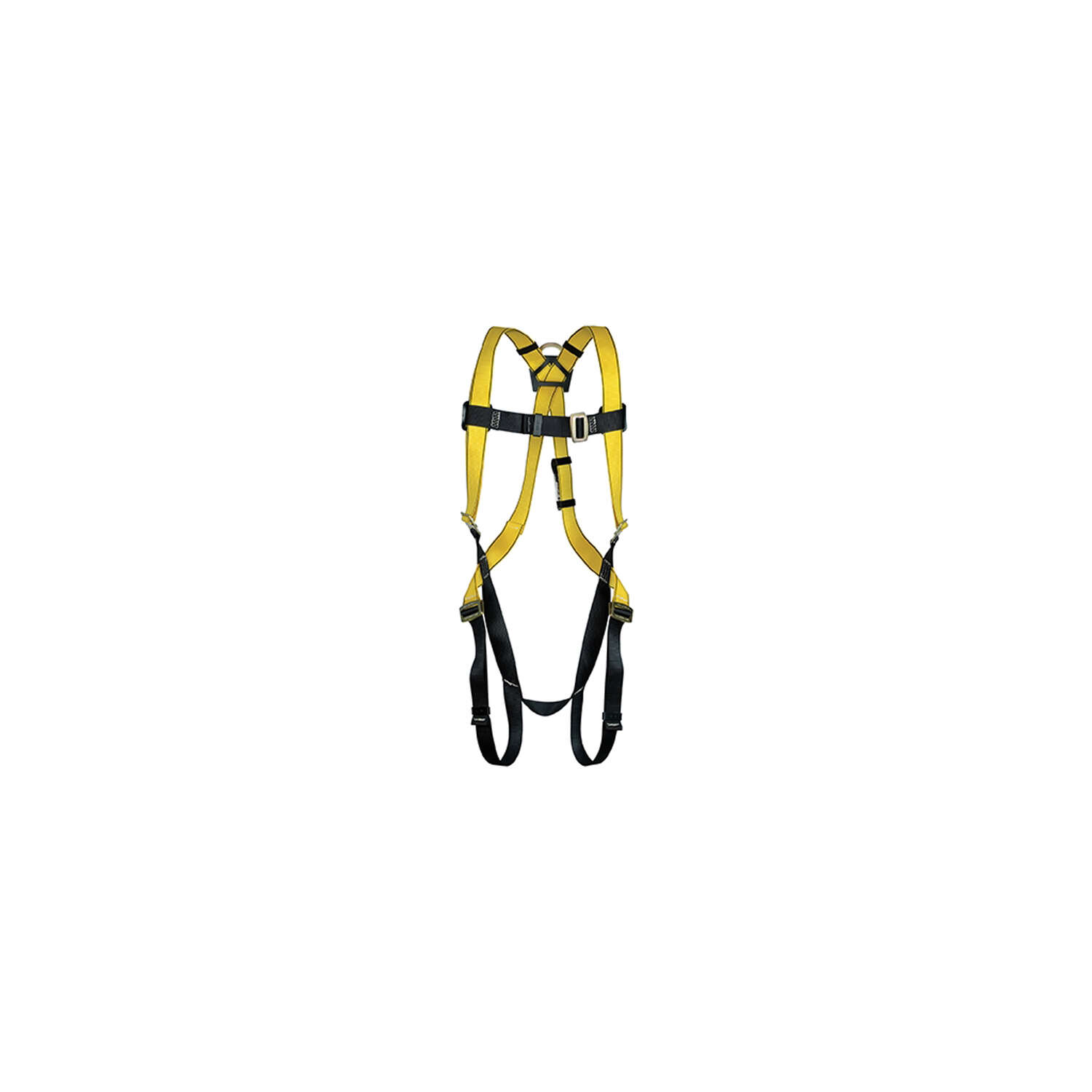 Safety Works Workman Qwik-Fit Unisex Polyester Safety Harness 400 lb. cap. XL Yellow 1 pc