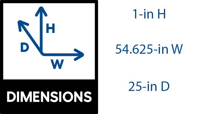 Extreme Tools RX 54.625-in W x 1-in H-Drawer Steel Rolling Tool Cabinet (Stainless Steel)