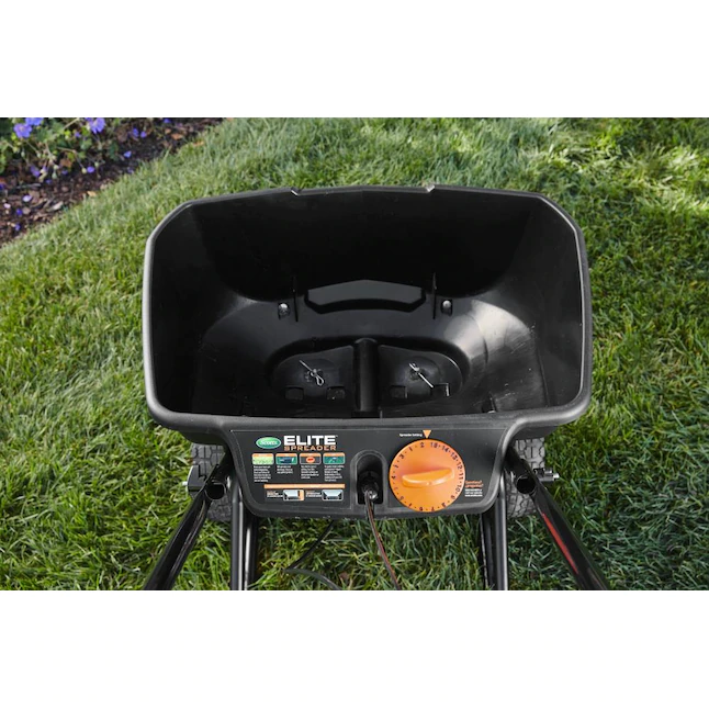 Scotts 75902 Elite Spreader 80-lb Broadcast Fertilizer Spreader