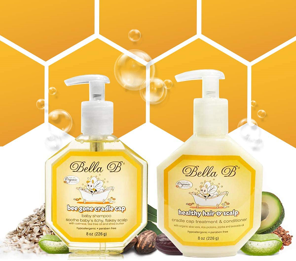 BELLA B Cradle Cap Shampoo & Cradle Cap Scalp Treatment And Conditioner