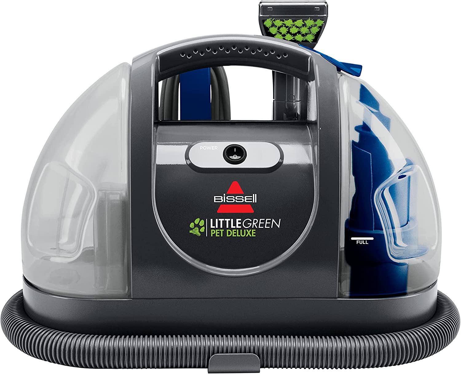 Bissell Little Green Pet Deluxe Portable Carpet Cleaner. 3353. Gray/Blue