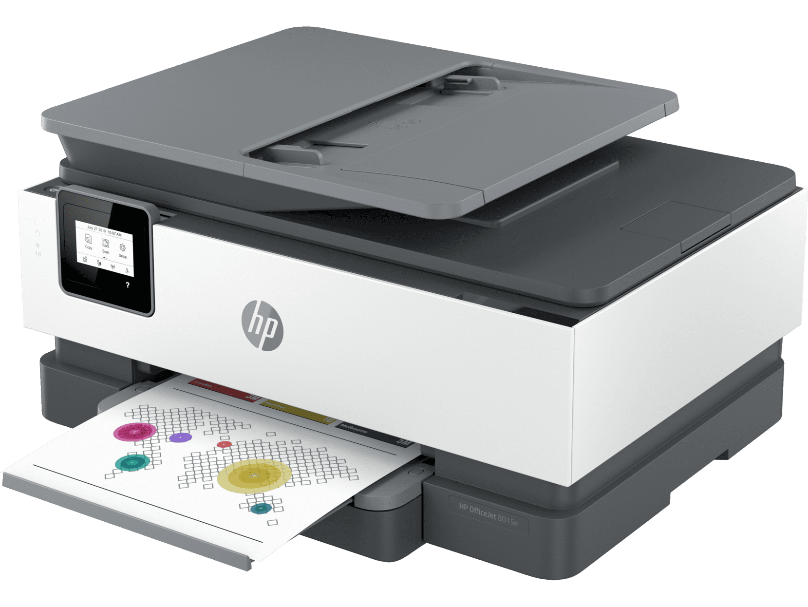 HP OfficeJet 8015e All-in-One Printer w/ bonus 6 months Instant Ink through HP+