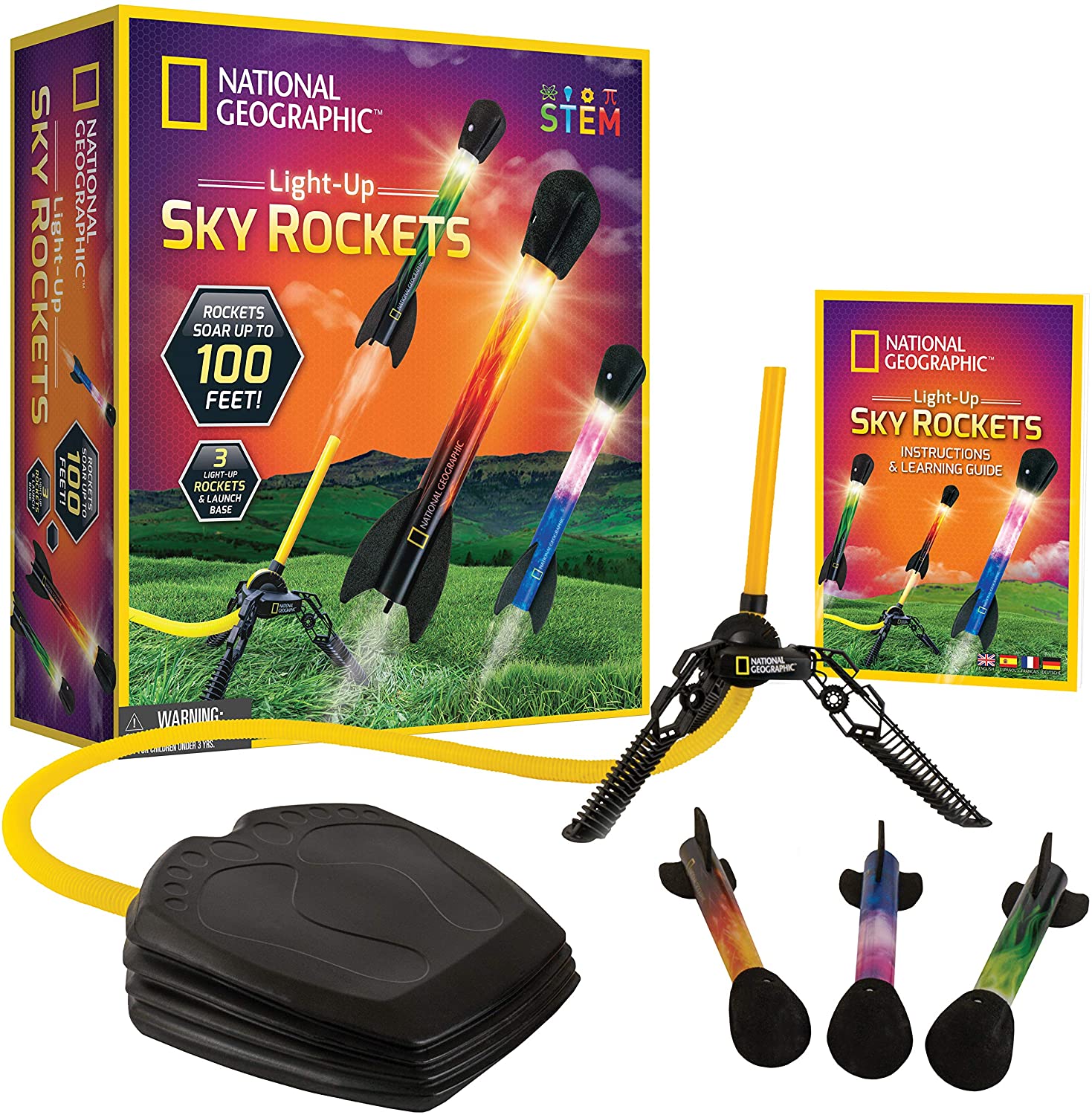 NATIONAL GEOGRAPHIC Air Rocket Toy